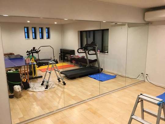 5枚セット】大型ミラー ダンススタジオ 鏡 取りに来てくれる人限定 ましゃ